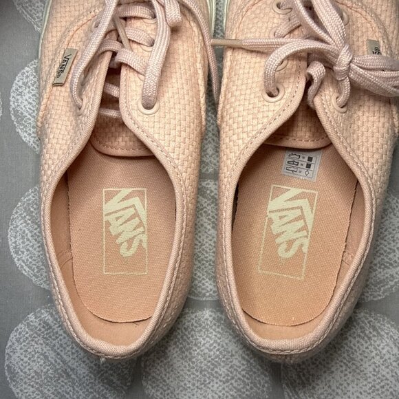 Vans Authentic Woven Check Spanish Villa VN0A38EMVKP Women's Sz 7 - Picture 6 of 16